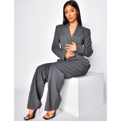 Veste de blazer courte