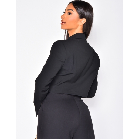 Veste de blazer courte Veste de blazer courte