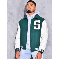 Veste "Vamos" bi-matière Veste "Vamos" bi-matière