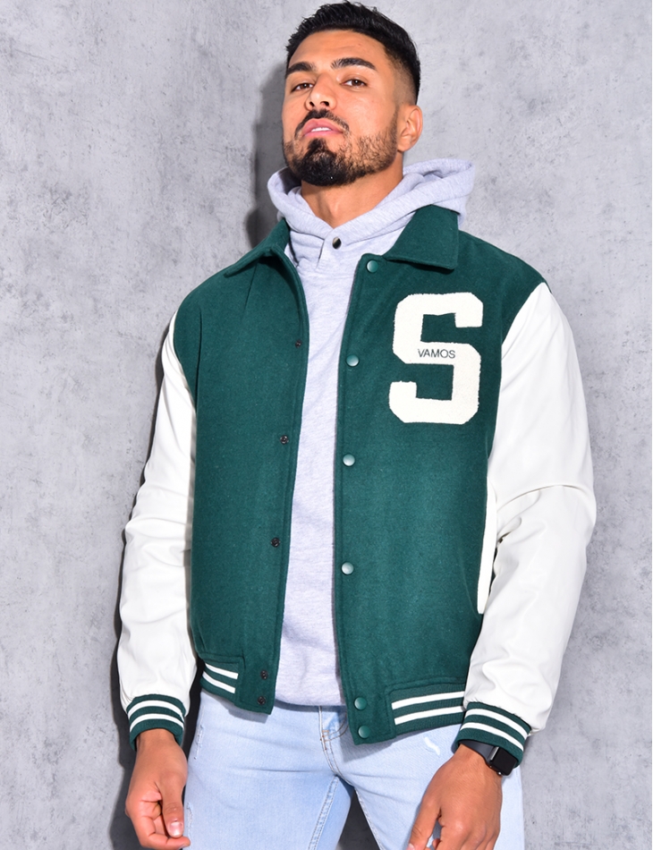 Veste "Vamos" bi-matière Veste "Vamos" bi-matière