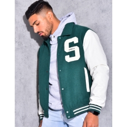 Veste "Vamos" bi-matière Veste "Vamos" bi-matière