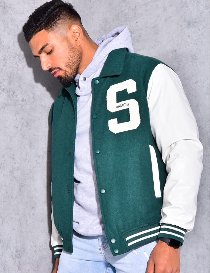 Veste "Vamos" bi-matière Veste "Vamos" bi-matière