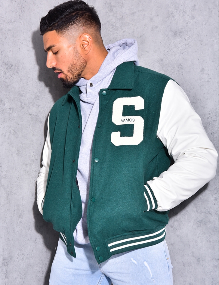 Veste "Vamos" bi-matière Veste "Vamos" bi-matière