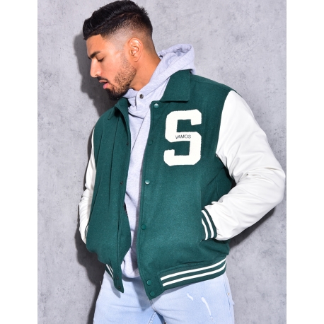 Veste "Vamos" bi-matière Veste "Vamos" bi-matière