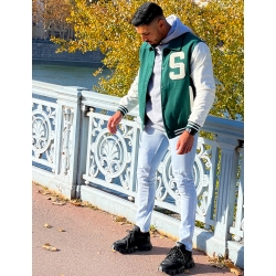 Veste "Vamos" bi-matière Veste "Vamos" bi-matière
