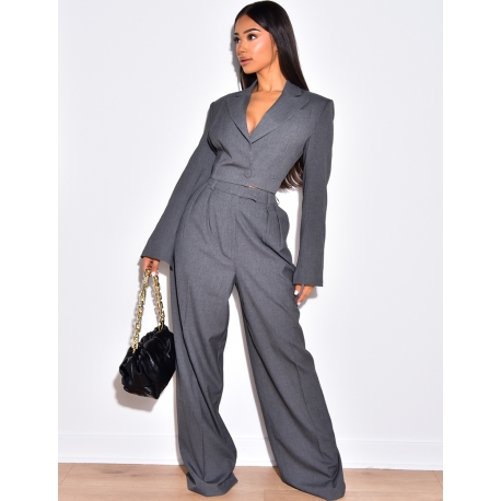 Veste de blazer courte