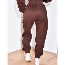 Pantalon de jogging molletonné