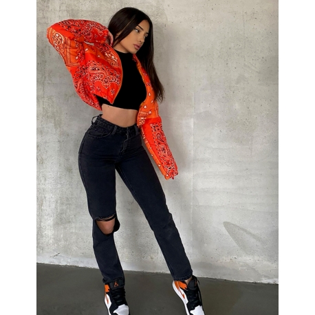 Jeans coupe droite destroy Jeans coupe droite destroy