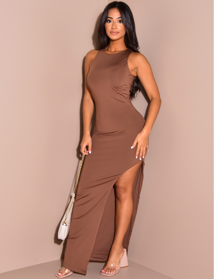 Robe sans manche longue hotsell