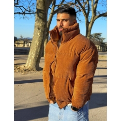 Doudoune côtelé en velours Doudoune côtelé en velours