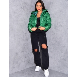 Doudoune courte matelassée