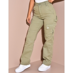 Jeans effet cargo