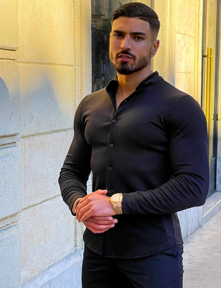 Chemise col rond