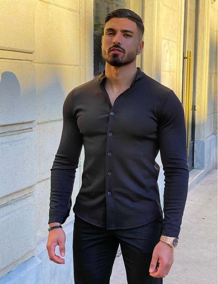 Chemise col rond