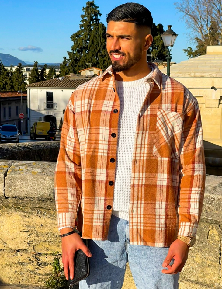 Surchemise à carreaux Surchemise à carreaux