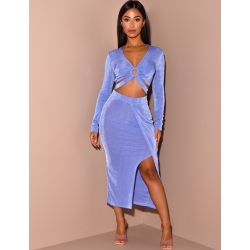 Jupe longue légèrement transparente