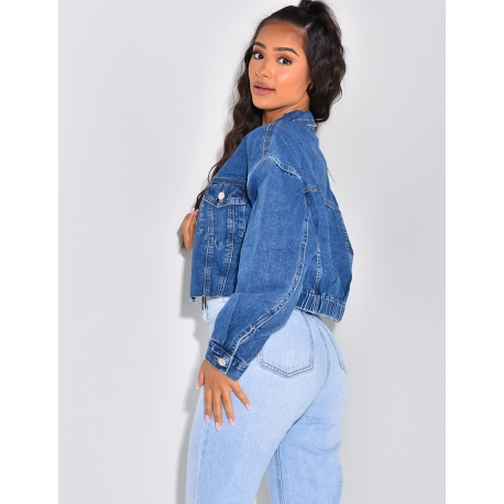 Veste en jeans courte Veste en jeans courte