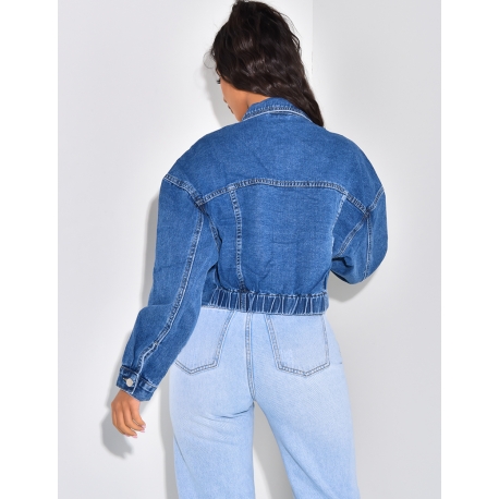 Veste en jeans courte Veste en jeans courte