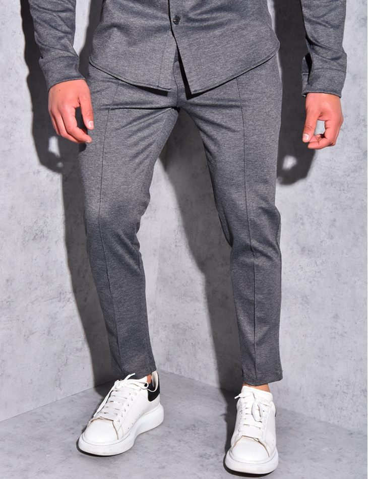 Pantalon gris anthracite