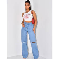 Jeans large destroy Jeans large destroy