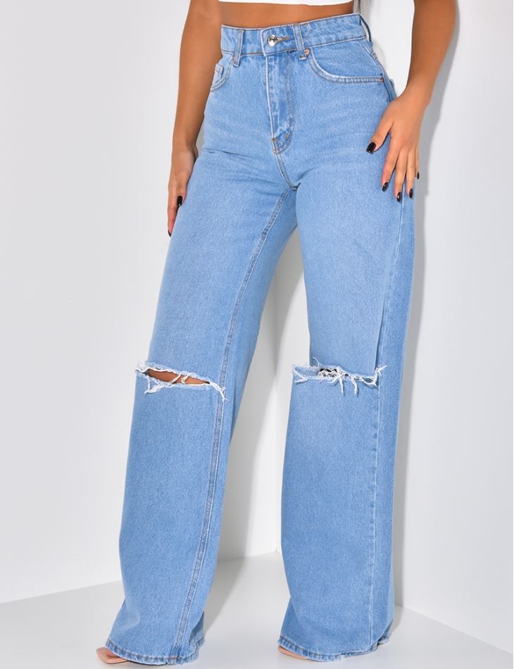 Jeans large destroy Jeans large destroy