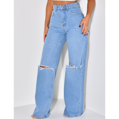Jeans large destroy Jeans large destroy