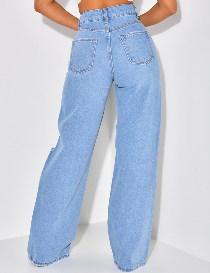 Jeans large destroy Jeans large destroy