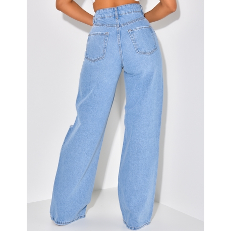Jeans large destroy Jeans large destroy