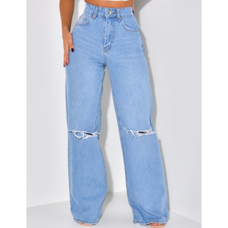 Jeans large destroy Jeans large destroy