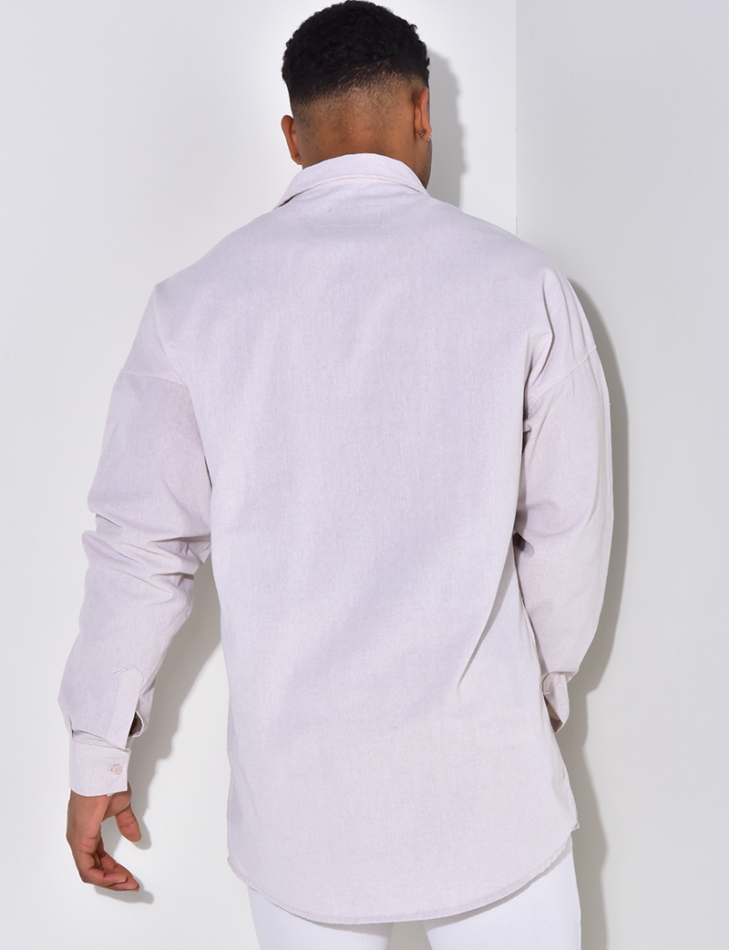 Chemise légère manches longues