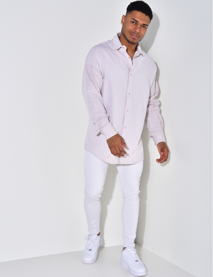 Chemise légère manches longues