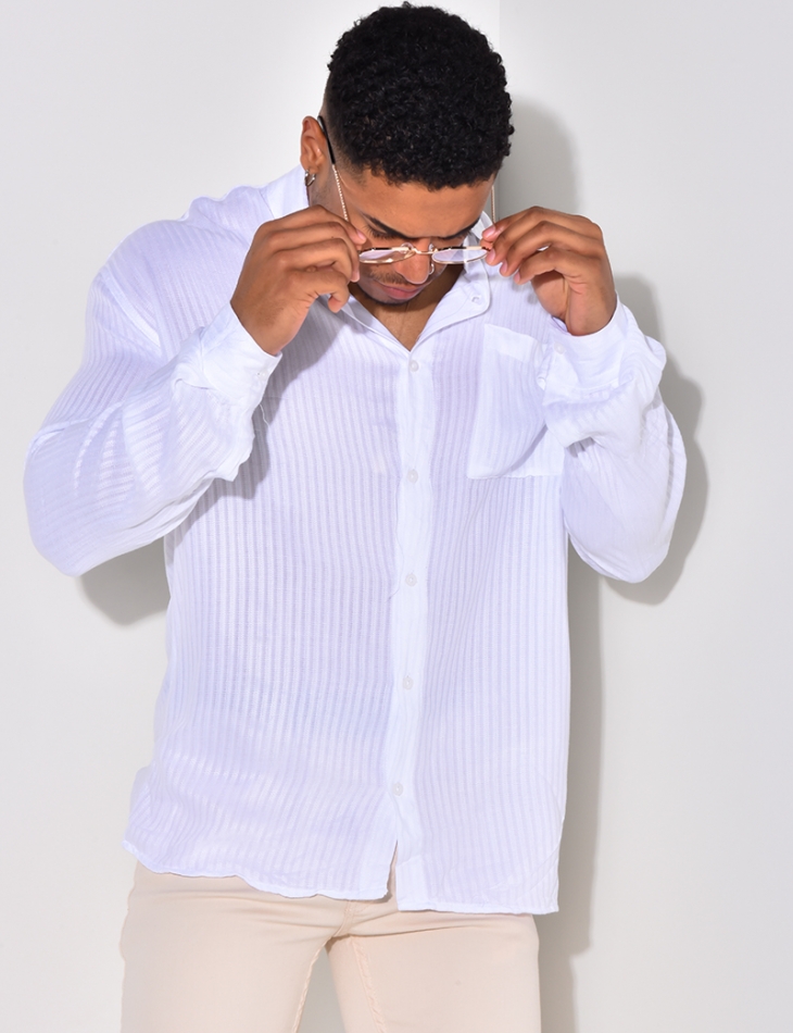 Chemise manches longues basic
