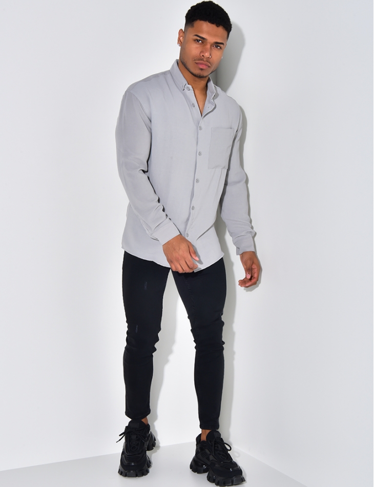 Chemise légère manches longues Chemise légère manches longues