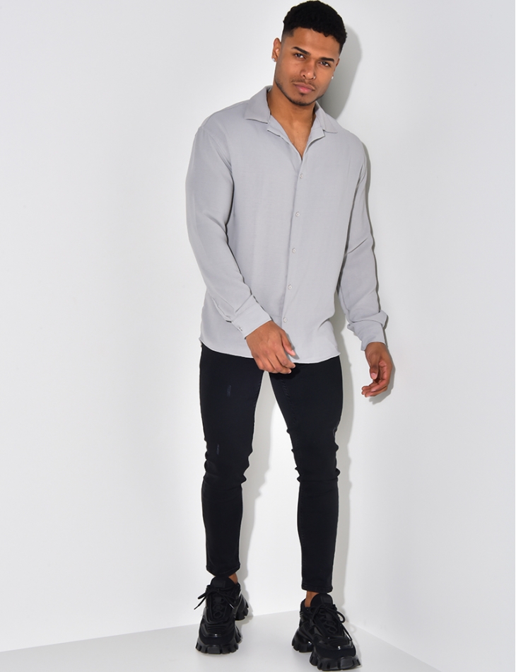 Chemise manches longues basic