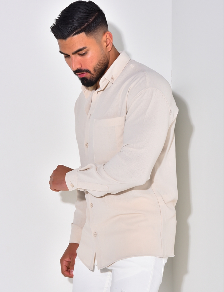 Chemise légère manches longues Chemise légère manches longues