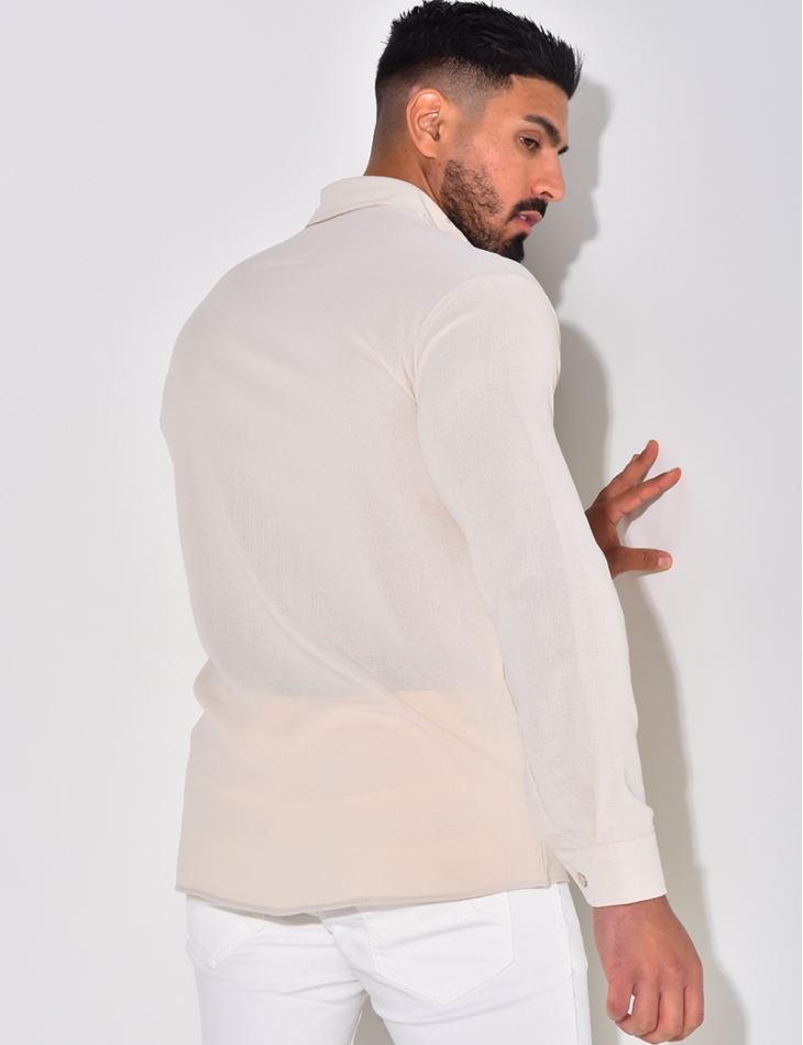 Chemise légère manches longues Chemise légère manches longues