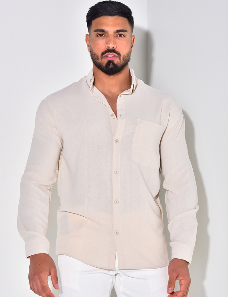 Chemise légère manches longues Chemise légère manches longues