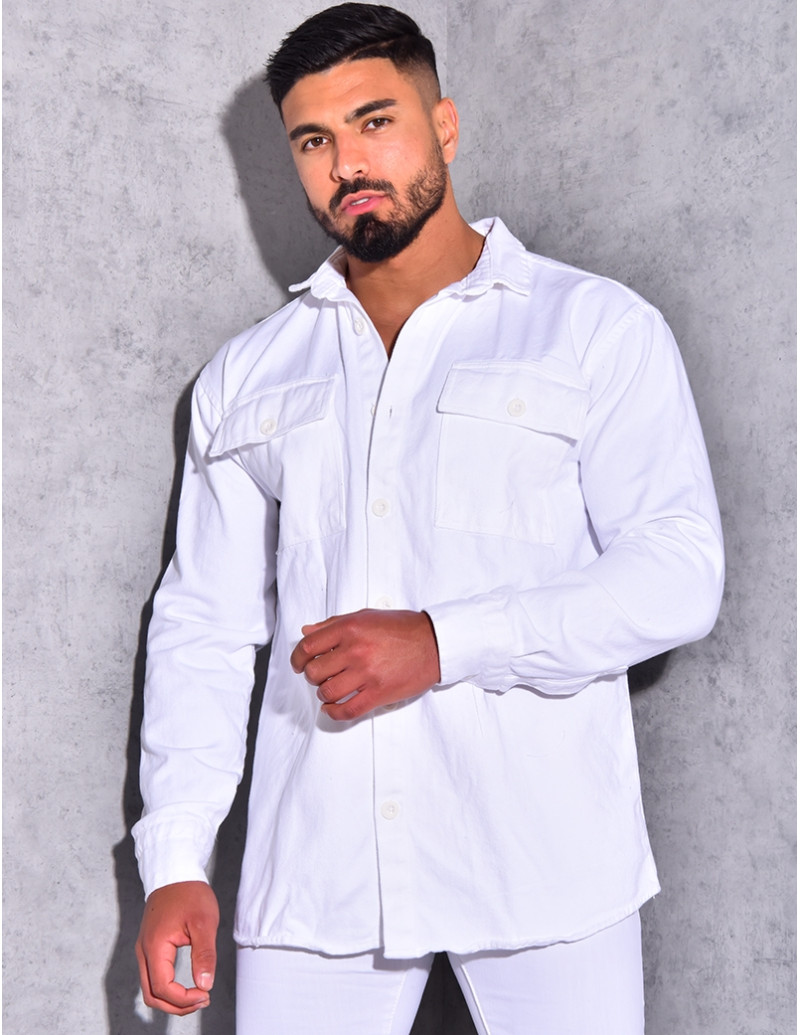 Chemise en jeans