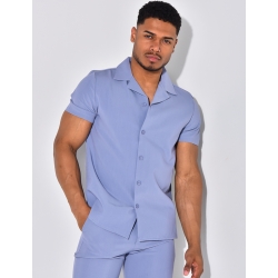 Chemise uni manche courtes Chemise uni manche courtes