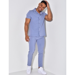 Chemise uni manche courtes Chemise uni manche courtes