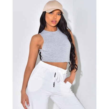 Ribbed Crop Top