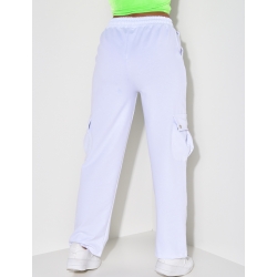 Pantalon coupe droite à poches Pantalon coupe droite à poches