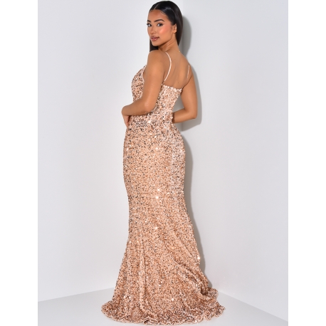 Robe longue à sequin Robe longue à sequin