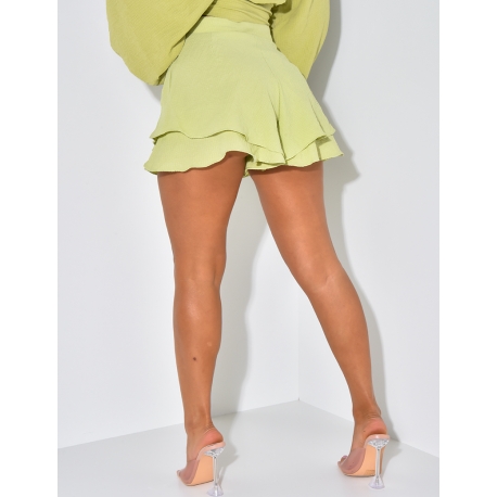 Short à volant Short à volant