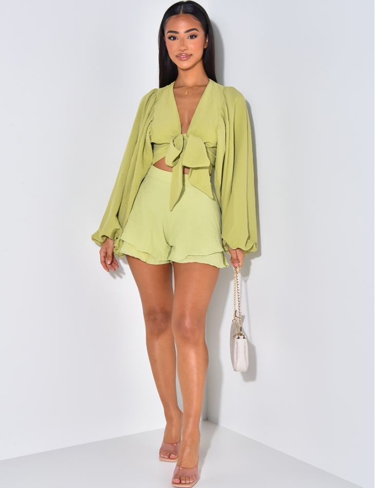 Short à volant Short à volant