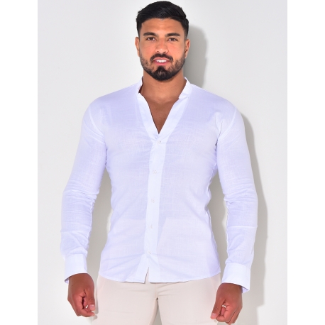 Chemise col rond