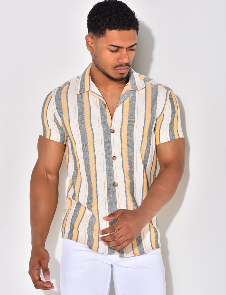Chemise à rayures
