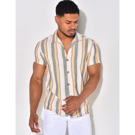 Chemise à rayures