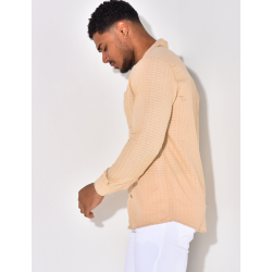 Chemise légère texturée Chemise légère texturée