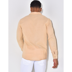 Chemise légère texturée Chemise légère texturée